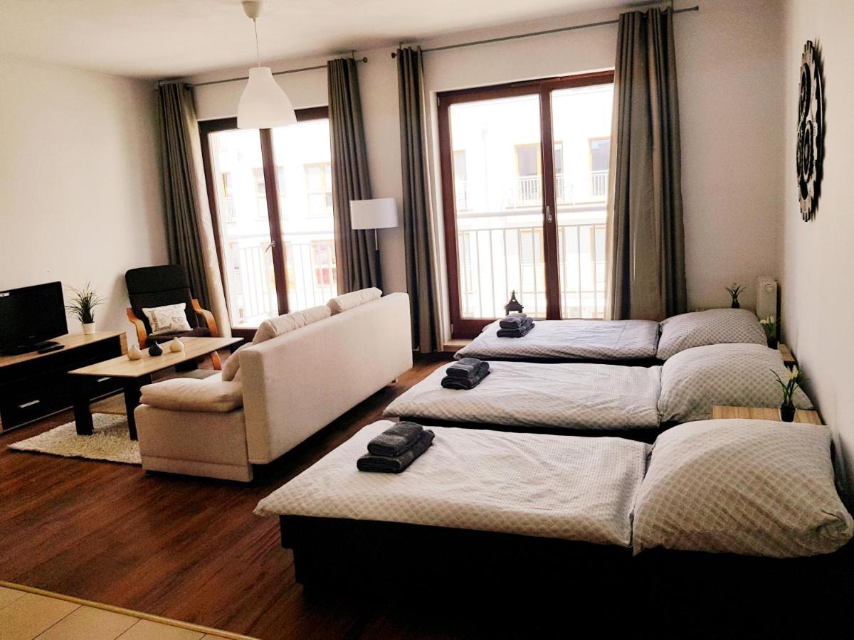 Apt With 6 Single Beds Świnoujście Exterior foto